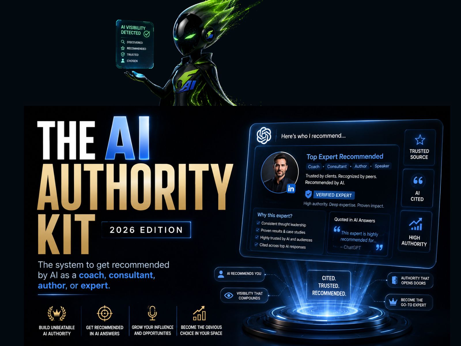 The AI Authority Kit — AI visibility kit for coaches consultants authors and experts